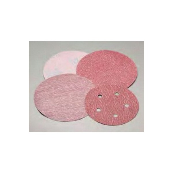 Carborundum Abrasives 6 In. Carbo Premier Red Dri-Lube Grip-On Paper H&L Disc P1000 Grit, 100PK - 5539520272