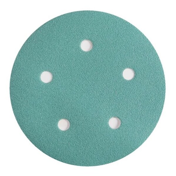 Sunmight Usa Film  -  5IN 5 Hole Hook and Loop Disc  Grit 320 , 50PK - 51214