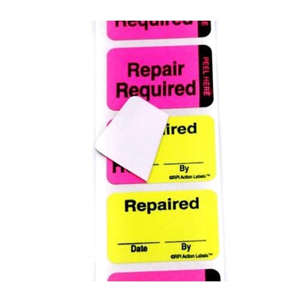 Roll Products QC Act Label, PK250, 27907 - 27907