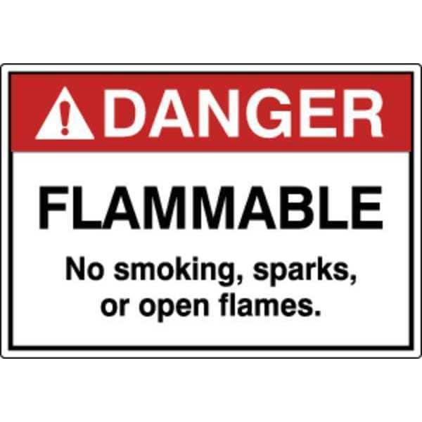 Zoro Select Label, Safety, 3-1/2 in. H, English, PK5, OSL-940-5PK - OSL-940-5PK