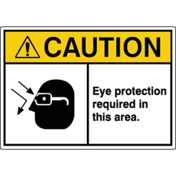 Zoro Select Label, Personal Protection, 3-1/2 in H, PK5, HWL-535-750-5PK - HWL-535-750-5PK