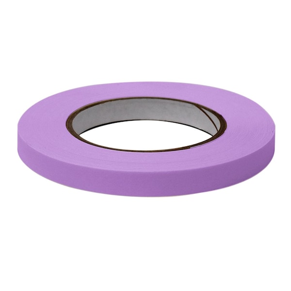 Globe Scientific Labeling Tape, 1/2" x 60yd per Roll, 6 Rolls/Case, Violet, 6PK - LT-05X60V