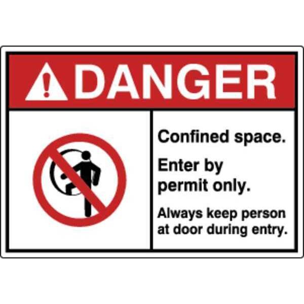 Zoro Select Label, Information, 3-1/2 in. H, PK5, HWL-535-762-5PK - HWL-535-762-5PK