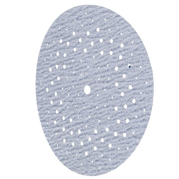 Norton Co 0 Sanding Disc, 5 in Dia, 1116 in Arbor, Coated, P120 Grit, Medium, Alumina Ceramic Abrasive - 3221