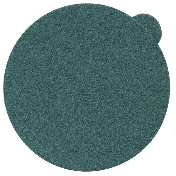 Cgw Abrasives Q711T Hook and Loop Disc, 5 in Dia, P180 Grit, Fine Grade, Aluminum Oxide Abrasive, Mylar Film Backi - 51235