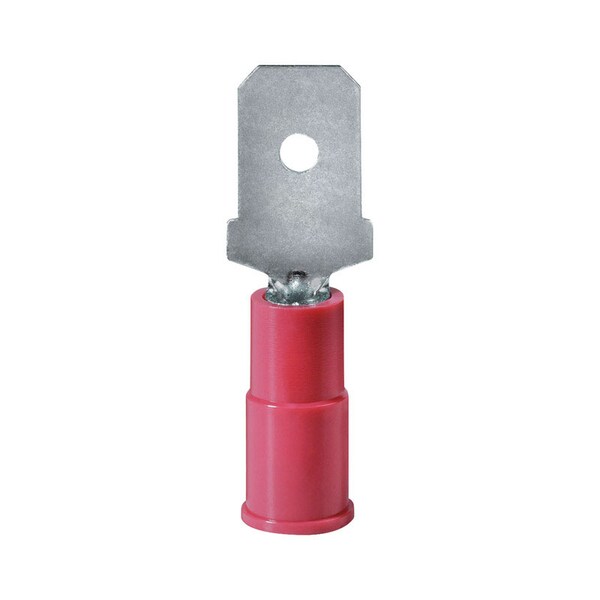Gardner Bender Gardner Bender 22-16 Ga. Insulated Wire Male Disconnect Red 10 pk - 21-146M