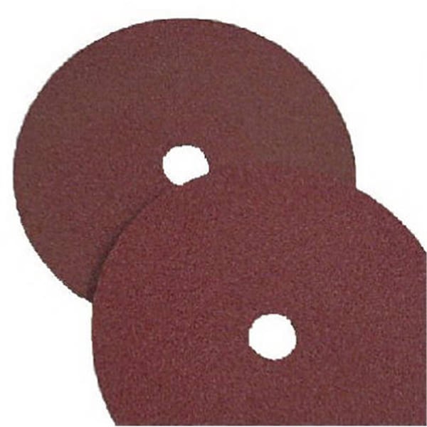 Virginia Abrasives 7 X 0.1 In. 24 Grit Resin Fiberglass Sanding Disc, 25Pk - 760424