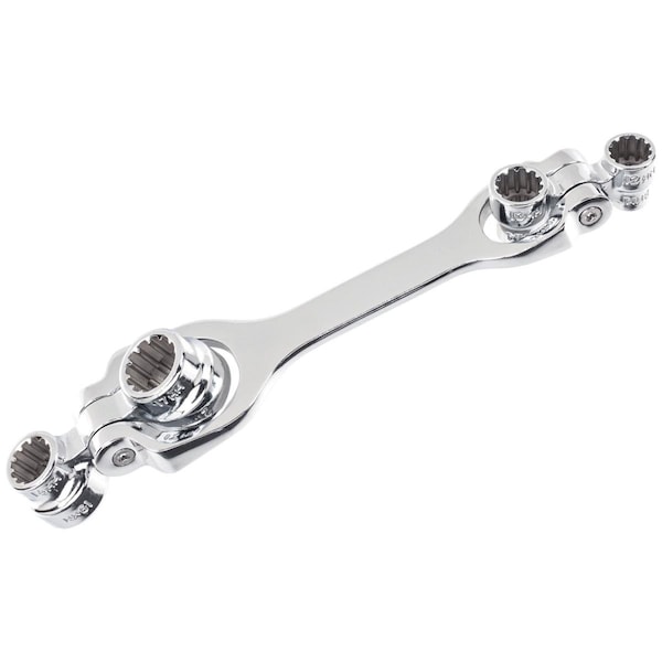 Llave Giratoria para Tapón de Drenaje de Aceite SAE 8 en 1 Totalturf - TO3044052