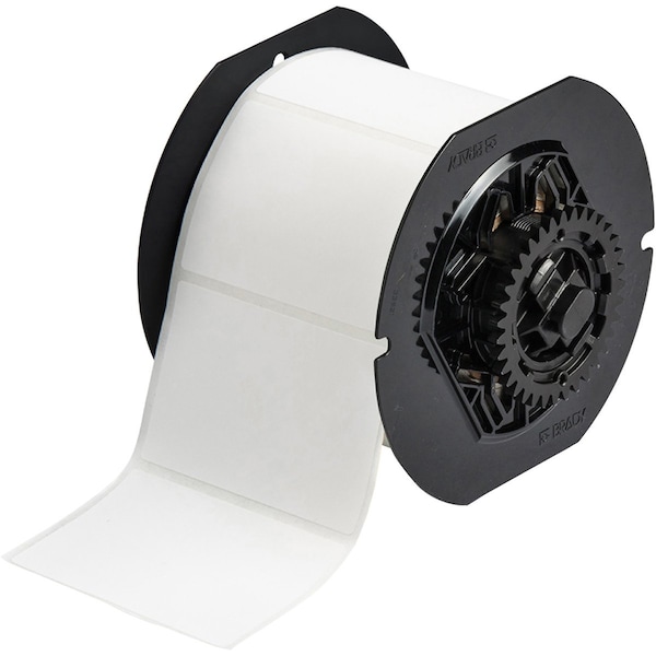 Brady B33 Series Weather Resistant Outdoor Polyester Labels 6 in H x 4 in W WT 250/RL - B33-25-8591-WT