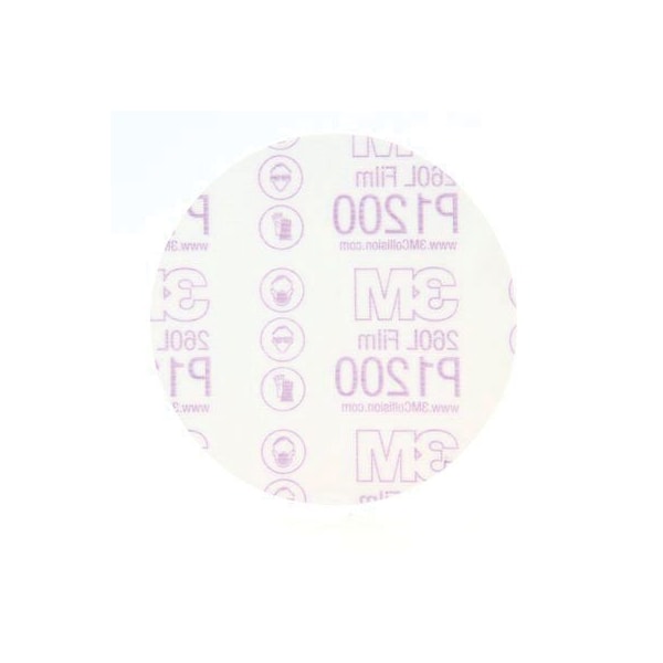 3M 3M Stikit Finishing Film Disc, 01320, 6 in, P800, 100PK - 7000118150