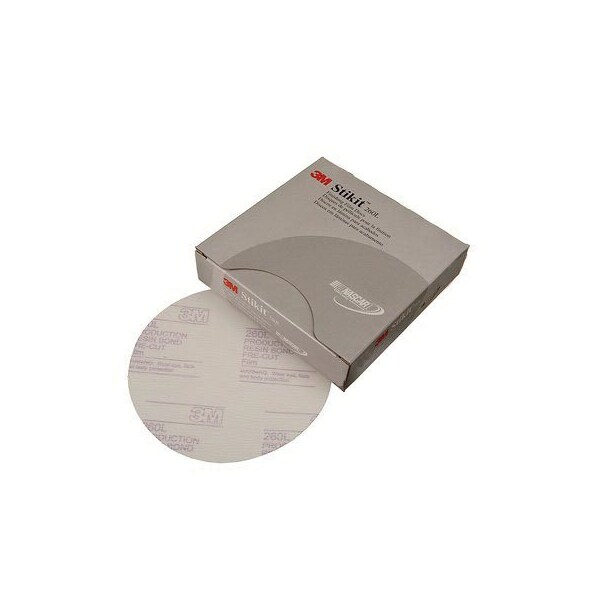 3M 3M Stikit Finishing Film Disc, 01320, 6 in, P800, 100PK - 7000118150