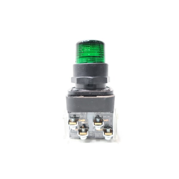 Allen Bradley SER F ILUMINADO VERDE 24V-CA 24V-CD BOTÓN DE PRESIÓN - 800H-QRB24G