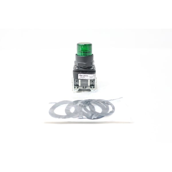 Allen Bradley SER F ILUMINADO VERDE 24V-CA 24V-CD BOTÓN DE PRESIÓN - 800H-QRB24G