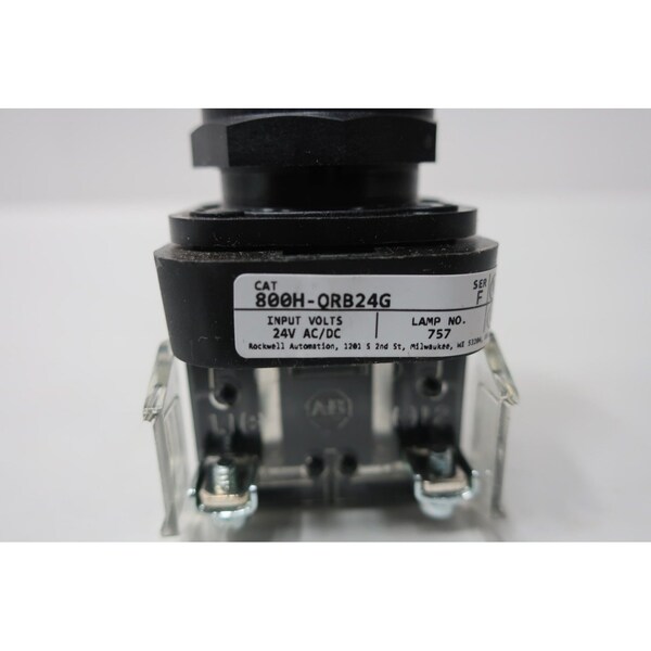 Allen Bradley SER F ILUMINADO VERDE 24V-CA 24V-CD BOTÓN DE PRESIÓN - 800H-QRB24G
