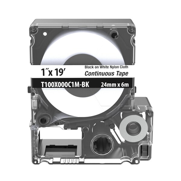 Panduit The T100X000C1M-BK Continuous Tape Casse - T100X000C1M-BK
