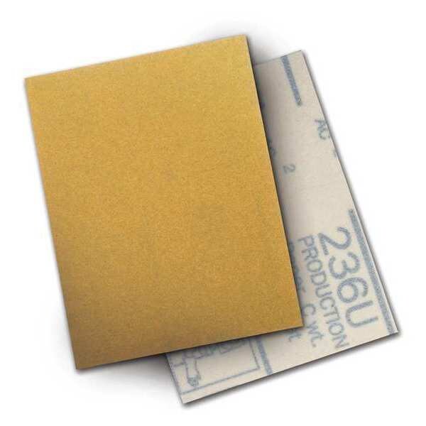 3M Hookit Paper Sheet 236U, 3inx4in P320 C-w - 7000119282