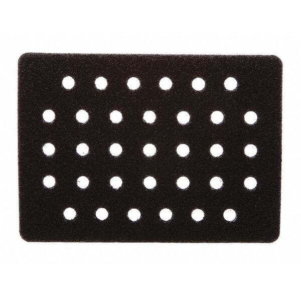 3M Clean Sanding Pad Hook Saver 28325, 3inx4in 33 Holes, 20/pk - 7100114589