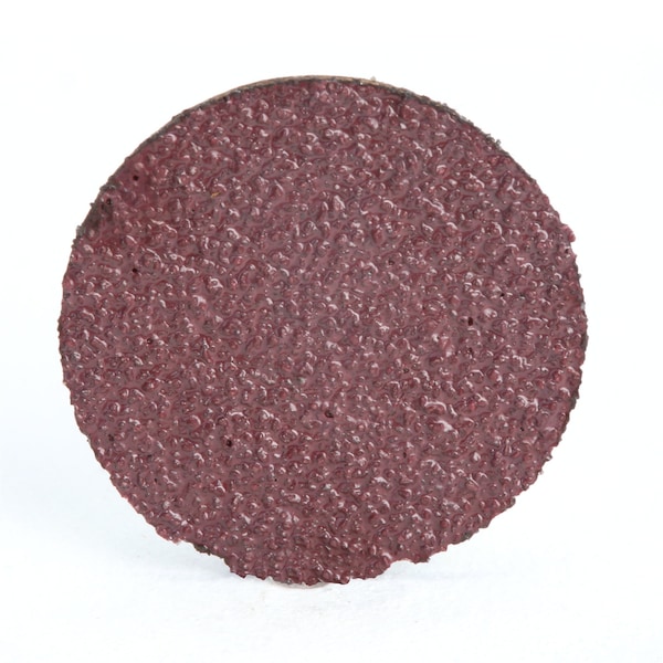 3M PSA Cloth Disc 348D, 24 in Dia, 2400Q, Aluminum Oxide, 36 Grit, Closed Coat Type - 7100096919