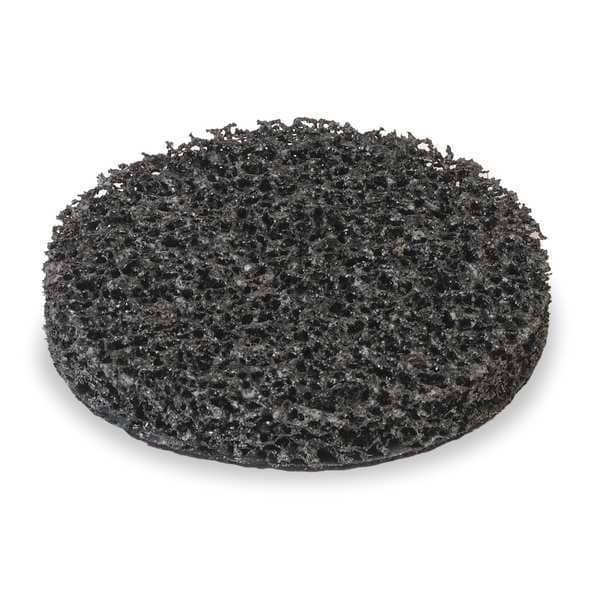 Scotch-Brite Hook-and-Loop Surface Conditioning Disc, 7" Dia, No Hole, Silicon Carbide, Not Applicable Grit - 7000120846