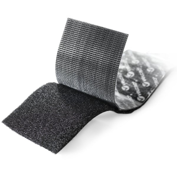 Velcro Brand Industrial Strength Tape, Hook and Loop, Waterproof, 2"x15', BK - VEK90197