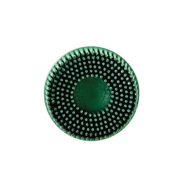 3M Scotch-Brite Roloc Bristle Disc, 2 in x 5/8 Tapered CRS, 10PK - 7100138285