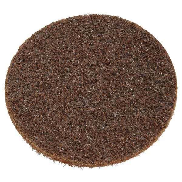 Scotch-Brite Hook-and-Loop Surface Conditioning Disc, 6" Dia, No Hole, Aluminum Oxide, Not Applicable Grit - 61500121126
