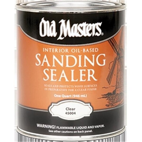 Old Masters OLD MASTERS 45004 Oil Based Sanding Sealer - 1 Quart - 86348450042