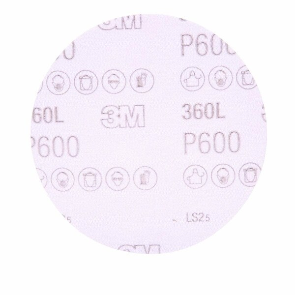 3M Film Disc, 360L, P600, 5"X NH - 7100142945