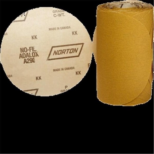 Norton Co Norton 49232 5 in. No Hole P220 Stick & Sand Discs; Pack - 50 - 208296