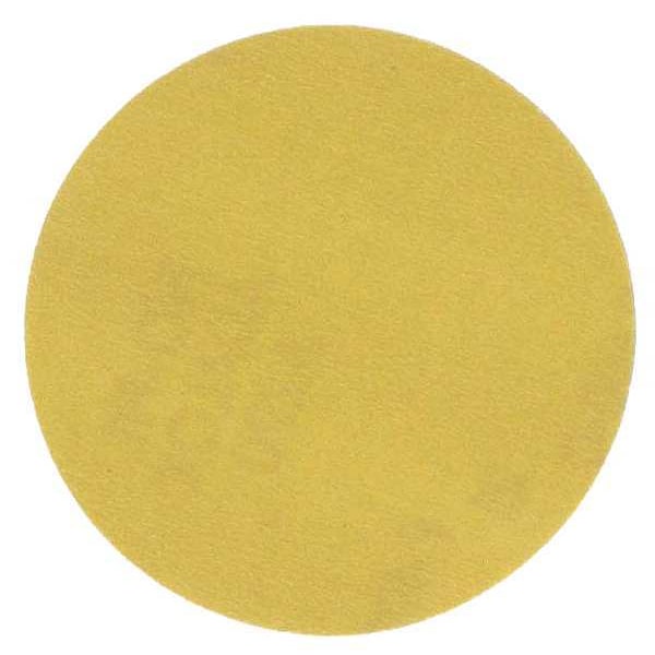 Norton Abrasives Hook-and-Loop Sanding Disc, 5" Dia, No Hole, Aluminum Oxide, P320 Grit, Coated Type, A290 - 66261149900