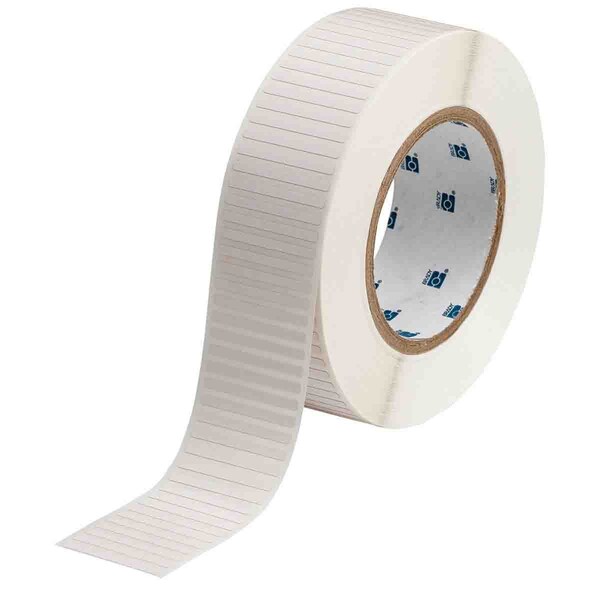 Brady 1 mil Polyimide Circuit Board Labels 0.125 in H x 1.5 in W White 10000/RL - THT-60-729-10