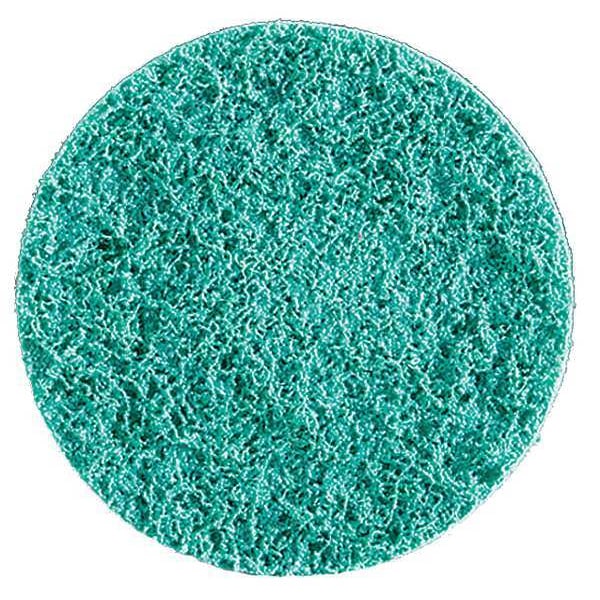 Norton Abrasives Hook-and-Loop Surface Conditioning Disc, 2" Dia, No Hole, Aluminum Oxide, 120 Grit, Non-Woven Type - 66623325141