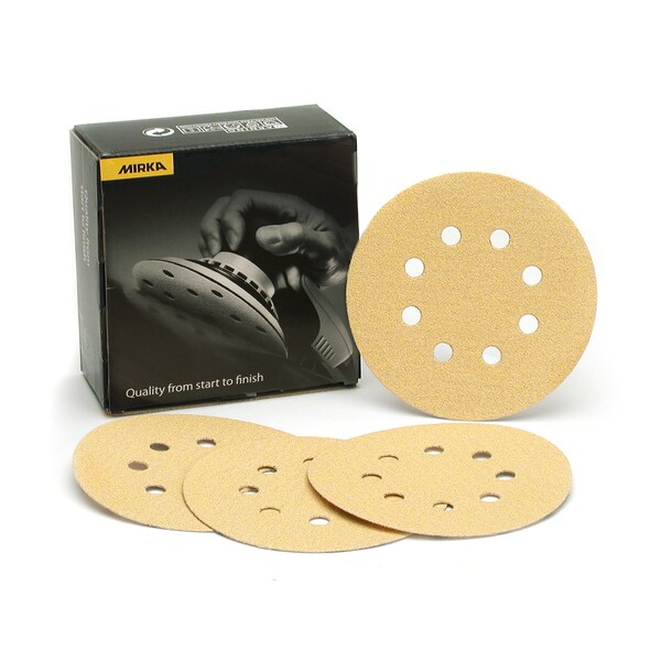 Mirka Gold 8" Grip 9H P180 - 23-632-180