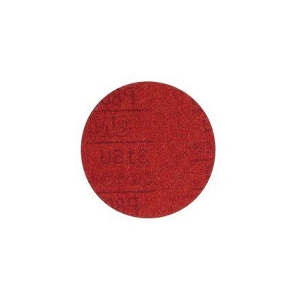 3M 3M Red Abrasive Hookit Disc, 01302, 5 in, P80D, 50PK - 7000119850