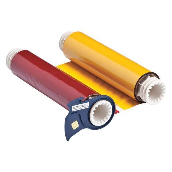 Brady Ribbon Cartridge, 8-3/4" W, 200 ft. L, Black/Blue/Red/Yellow - 13530
