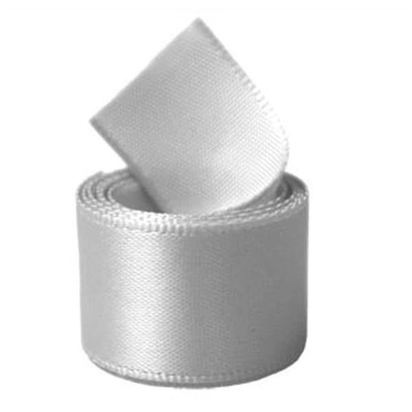 Papilion Papilion R074400230007100Y .88 in. Double-Face Satin Ribbon 100 Yards - Shell Grey - R074400230007100Y