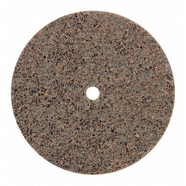 Dynabrade S/C Disc, 4-1/2" dia.x3/8", Coarse, 4-1/2" Dia, Center Hole, Aluminum Oxide - 78425