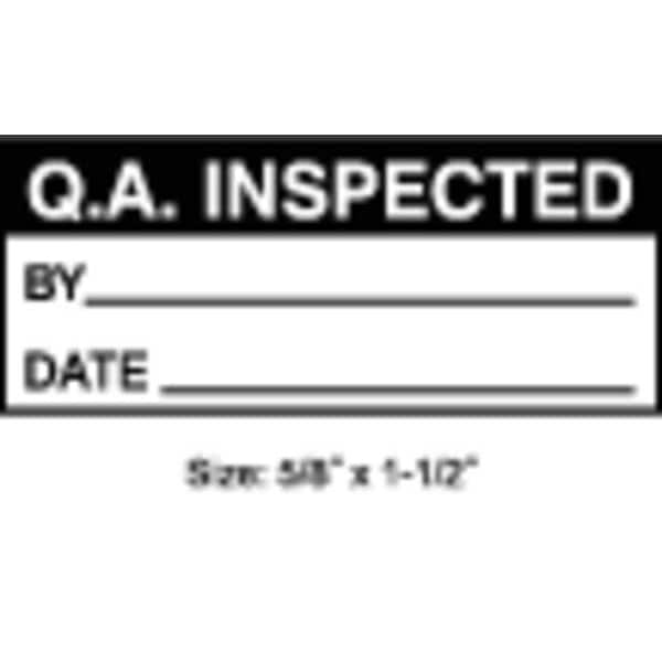 Stranco Inspection Label, English, Quality, PK350, TC-10734 - TC-10734
