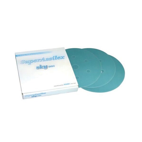 Eagle Abrasives 6'  Super Assilex Discs - Sky, 5005, 25PK - 193-1538