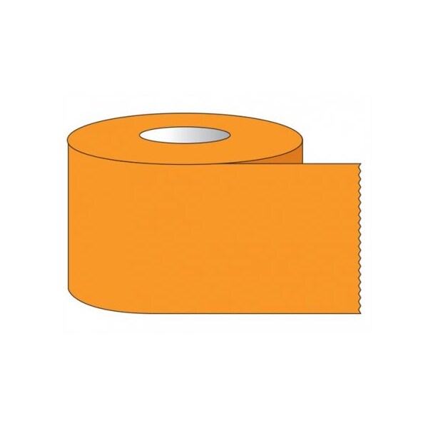 Shamrock Scientific RPI Lab Tape, 1" Core, 3/4" Wide, Orange, 500" - 563400-O