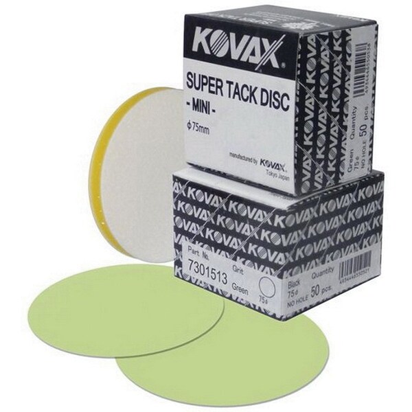 Eagle Abrasives 3'  DRY Buflex Super-Tack Discs Green, 2500, 50PK - 730-1513