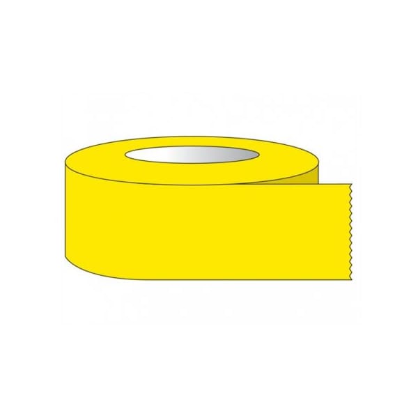 Shamrock Scientific RPI Lab Tape, 3" Core, 1/2" Wide, 2160" Length, Yellow - 561205-Y