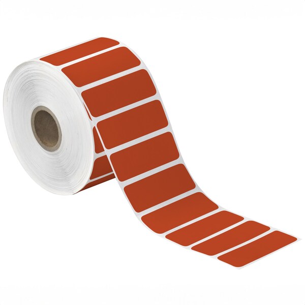 Tape Logic 2 1/2 x 1inRed Desktop Direct Thermal Label, 18PK - THD307