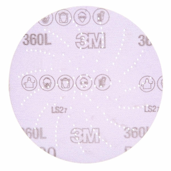 3M Hookit Clean Sanding Dsc 360L, 01711, 5in P800,500/pk - 7010029939