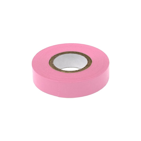 Globe Scientific Labeling Tape, 1/2" x 500" per Roll, 6 Rolls/Box, Red, 6PK - LT-05X500R
