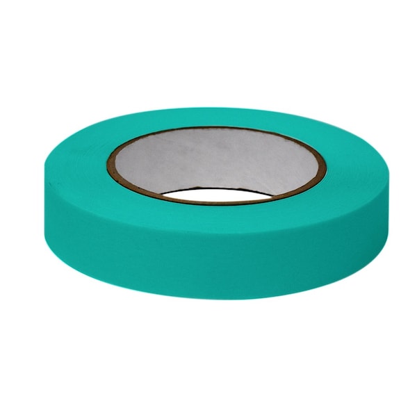 Globe Scientific Labeling Tape, 1" x 60yd per Roll, 3 Rolls/Case, Blue, 3PK - LT-1X60B