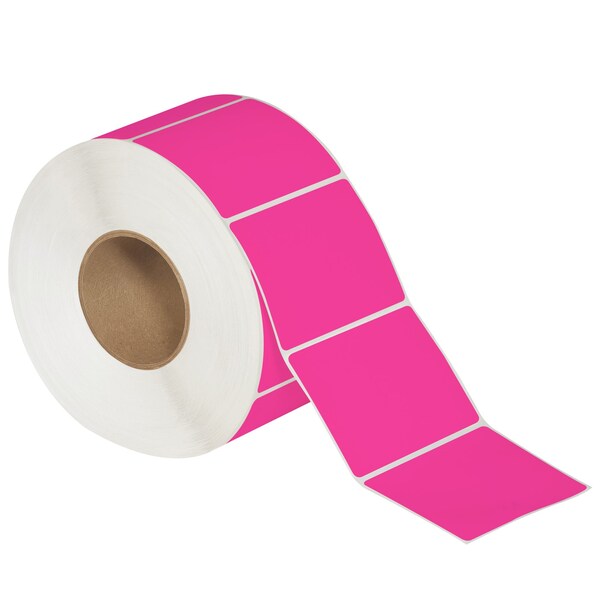 Tape Logic 4 x 3in Fluorescent Pink Thermal Transfer Labels, 4PK - THL146PK