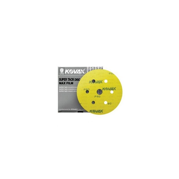 Eagle Abrasives 6in 80G MAXFILM S-TACK DISCS 7/H, 50PK - 521-0080