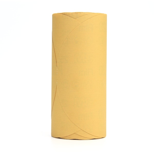 3M 3M Gold Film Disc Roll, 01355, 6 in, P320 grade, 125 discs per roll, 4PK - 225L