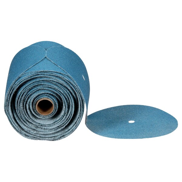 3M Blue Net Disc Roll 36421, 120, 6 in, 100 Discs/Roll, 8PK - 310W